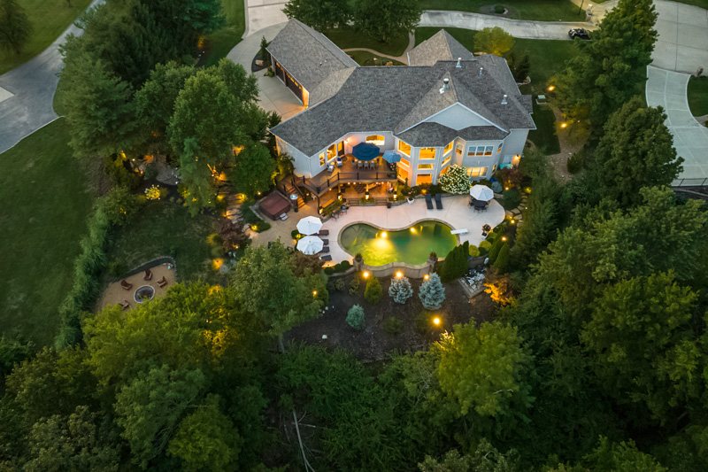 Twilight pool image